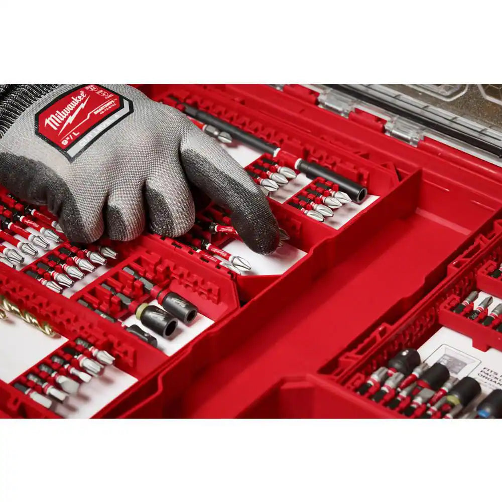 SHOCKWAVE Impact Duty Alloy Steel Screw Driver Drill Bit Set (50-Piece)